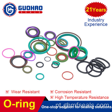 O-rings de nitrila hidrogilada resistente à corrosão